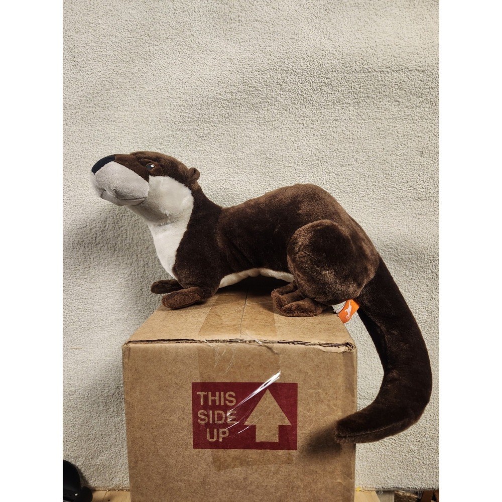 Wild Republic River Otter Brown 15" Plush Stuffed Animal Soft Toy